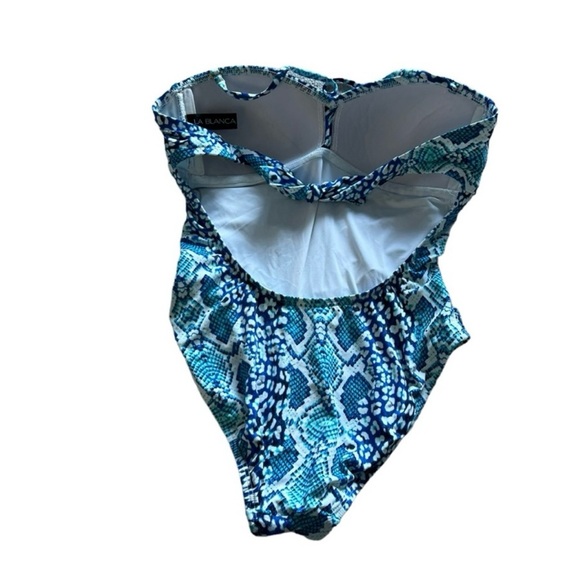 La Blanca One Piece Swimsuit Size 6 - Picture 4 of 11